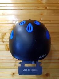 PRILBA ALPINA BLACK-BLUE 61-64CM